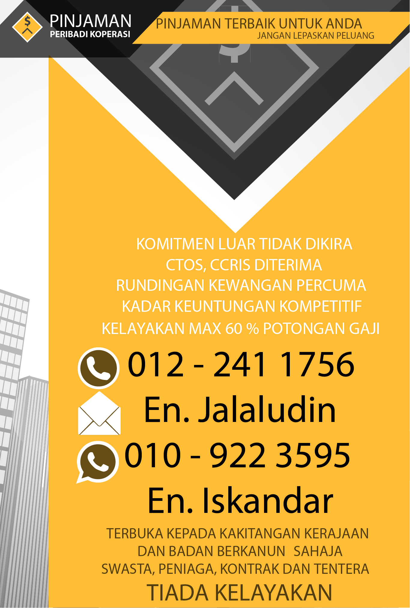 hubungi pengurus koperasi pinjaman